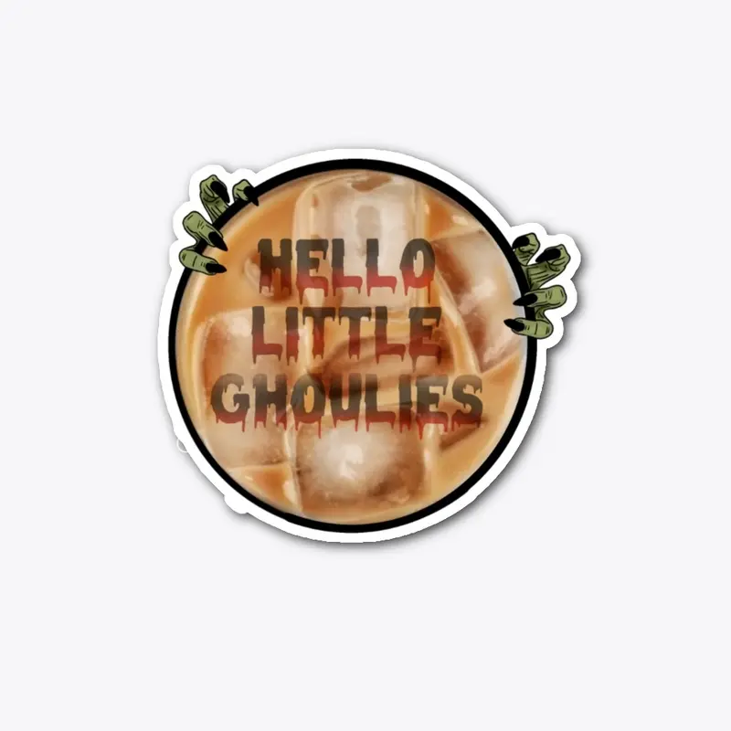 Little Ghoulies in Coffee Logo